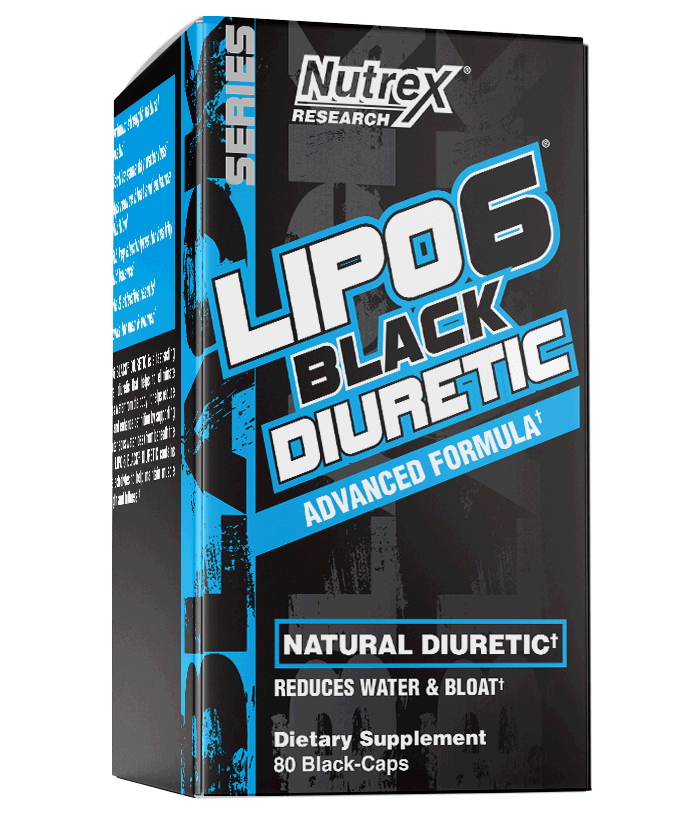 LIPO-6 BLACK DIURETIC 80caps. - NUTREX