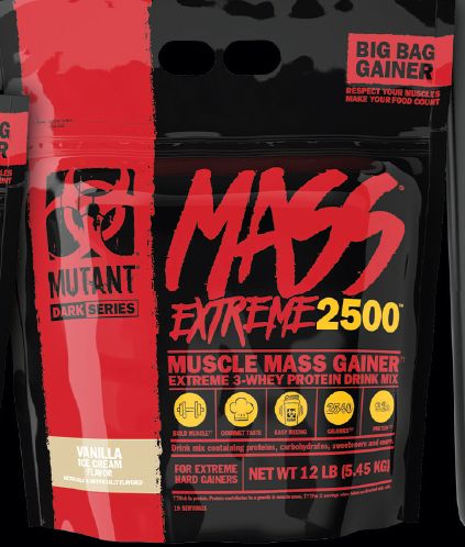 Mutant MASS EXTREME 2500 12lb/5.45kg - cookies & cream