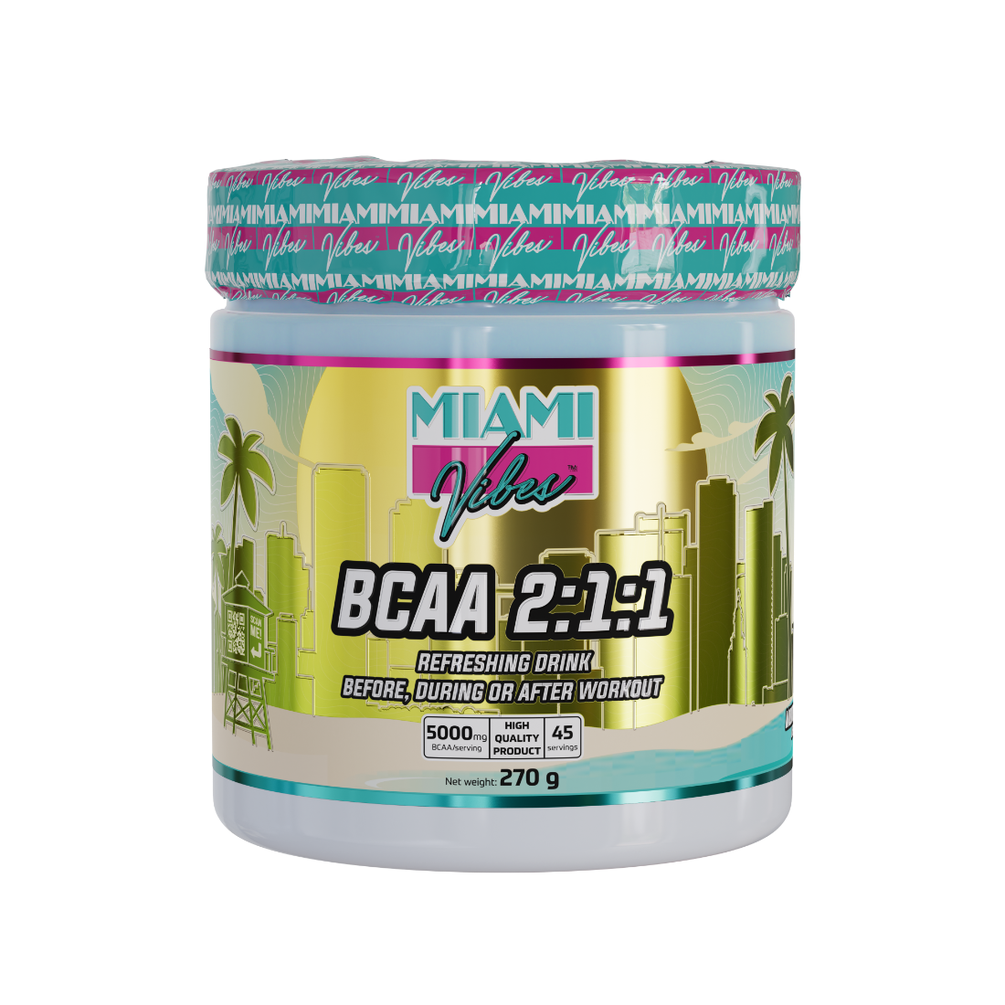 BCAA 2:1:1 270g (mango & passion fruit) - Miami Vibes