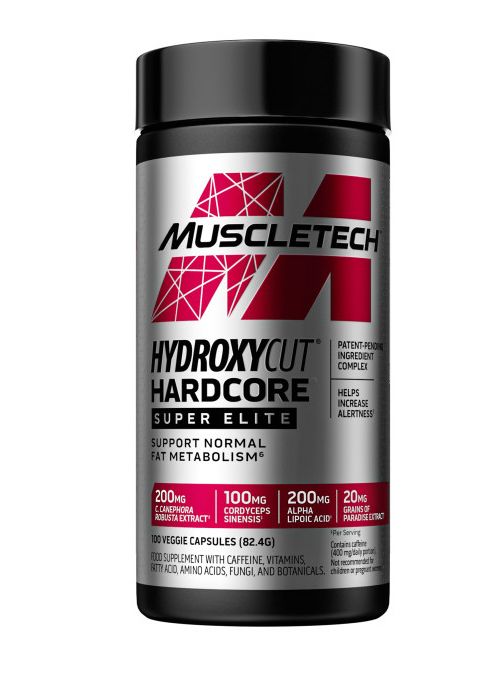 HYDROXYCUT Hardcore Super Elite 100caps. - MuscleTech