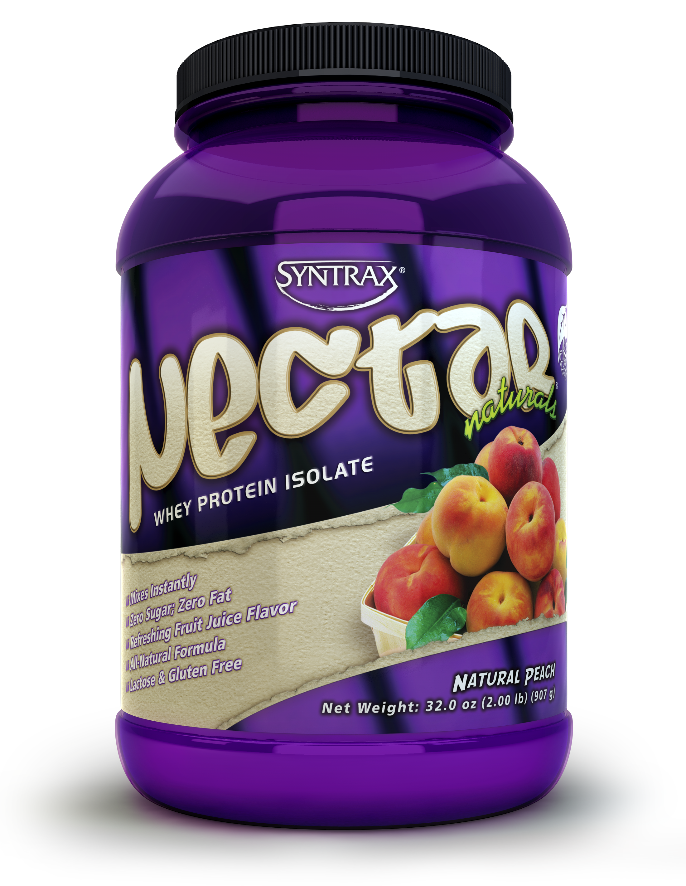 Syntrax Nectar Naturals - Natural Peach 2 lb