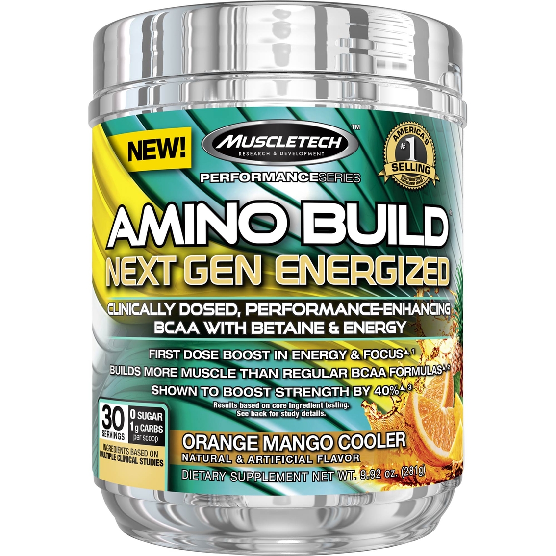 Amino Build Next Gen Energ. 30serv. orange mango - MT