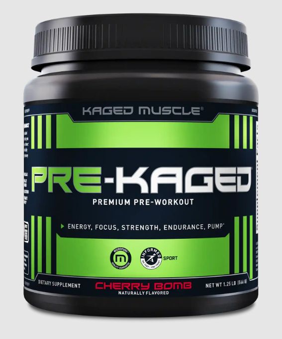 PRE-KAGED 566g cherry bomb - KAGED MUSCLE