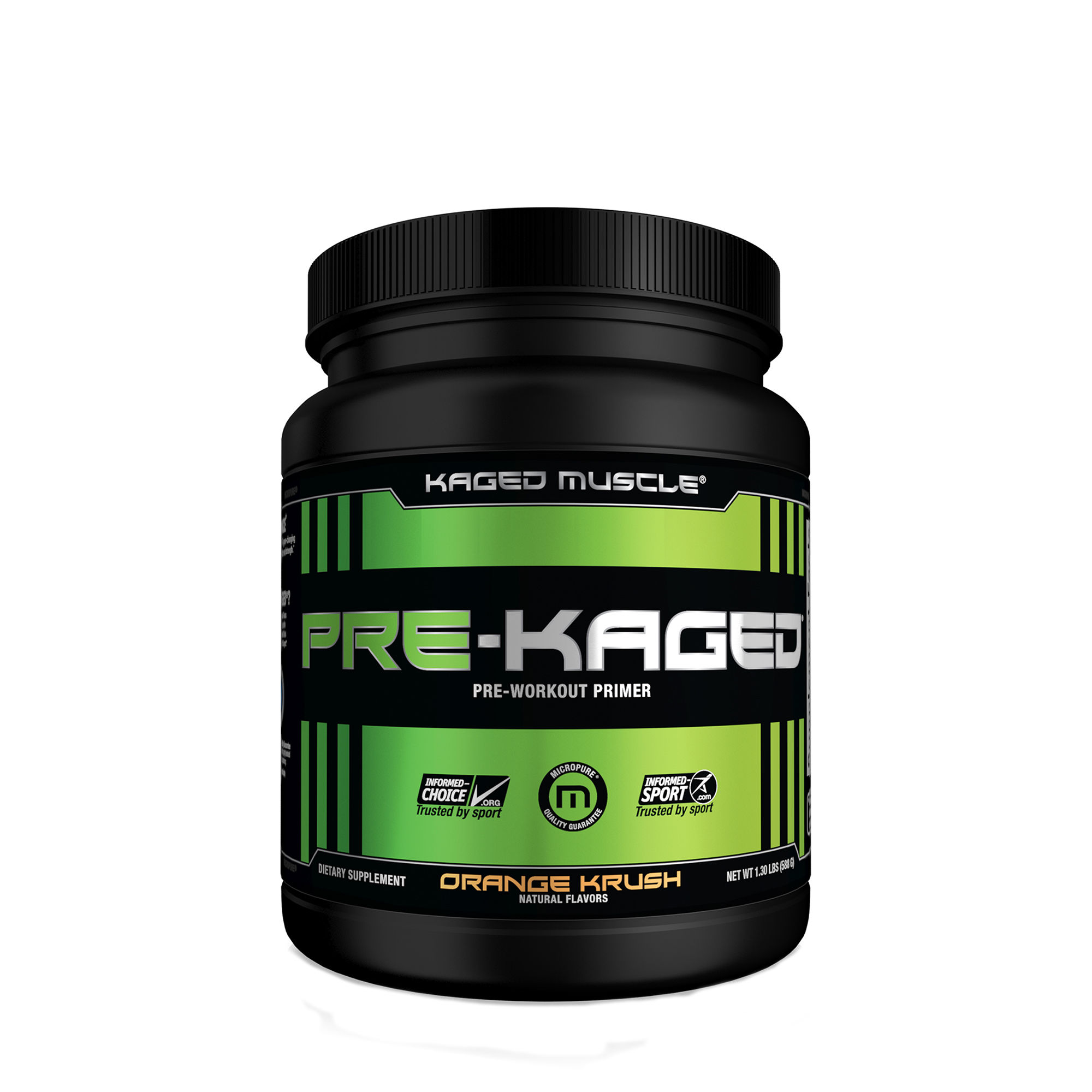 PRE-KAGED 640g orange - KAGED MUSCLE