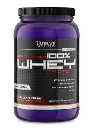 PROSTAR 100% WHEY PROTEIN 2lb chocolate - Ultimate Nutrition