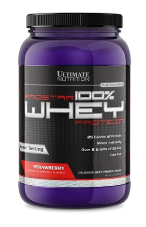 PROSTAR 100% WHEY PROTEIN 2lb strawberry - Ultimate Nutrition