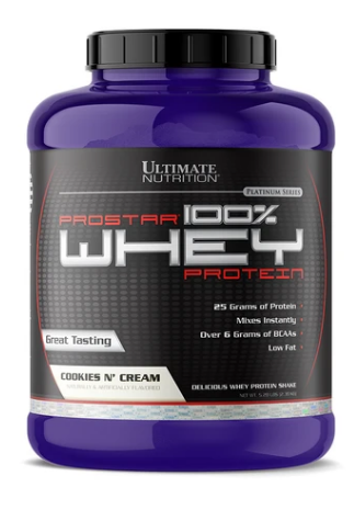 PROSTAR 100% WHEY PROTEIN 5.28lb cookies n cream - Ultimate Nutrition