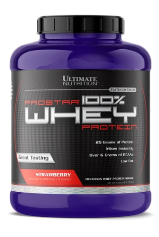 PROSTAR 100% WHEY PROTEIN 5.28lb strawberry - Ultimate Nutrition