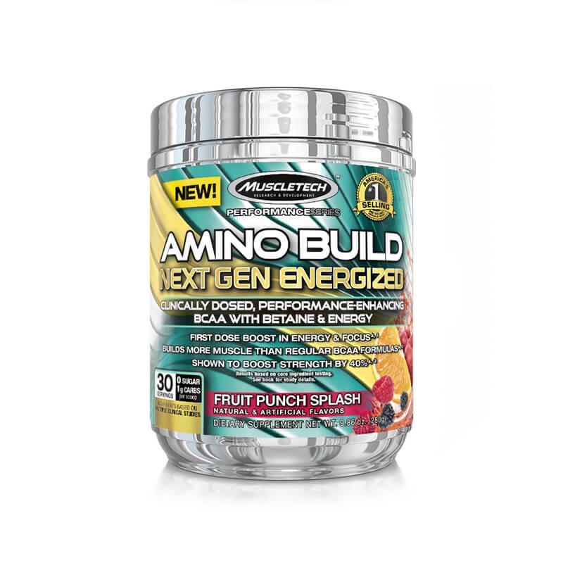 Amino Build Next Gen Energ. 30serv. fruit p. - MT