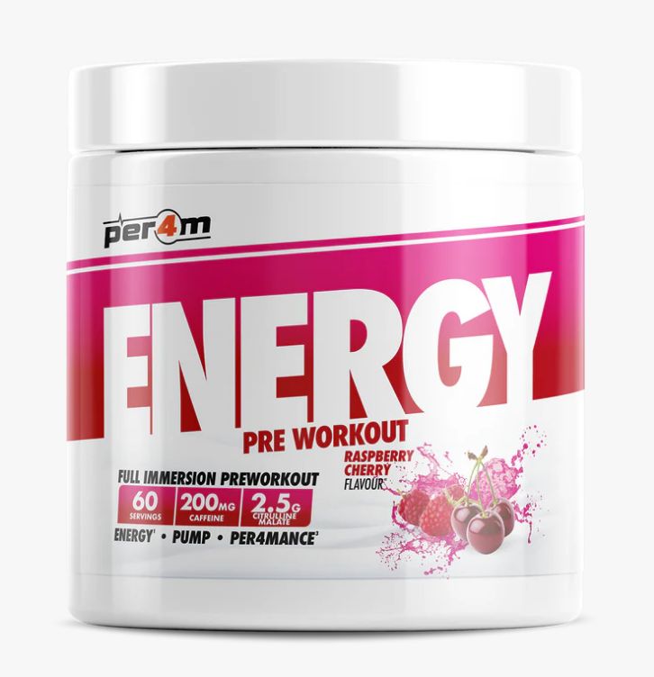 ENERGY PRE-WORKOUT (raspberry cherry) - PER4M