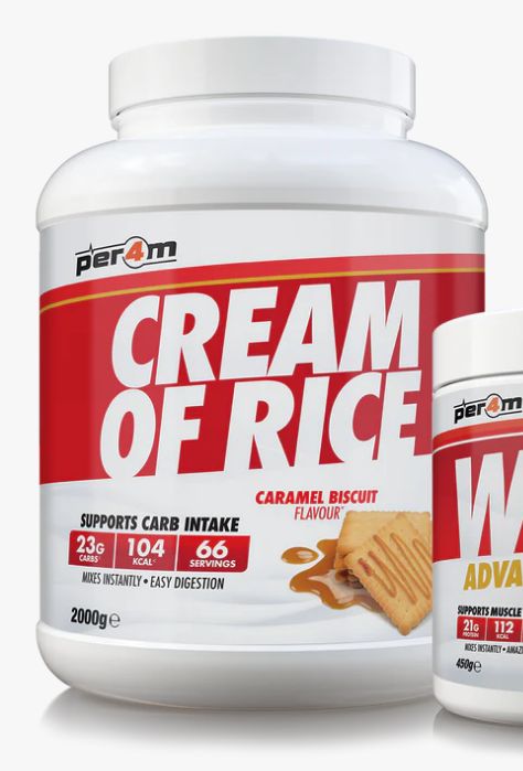 CREAM OF RICE 2kg (caramel biscuit) - PER4M