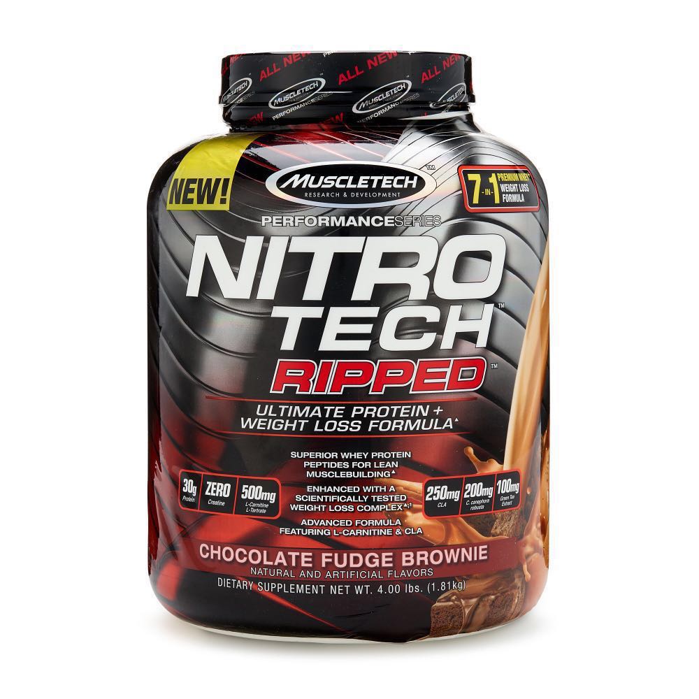 NITRO-TECH Ripped 4lb choco. - MT