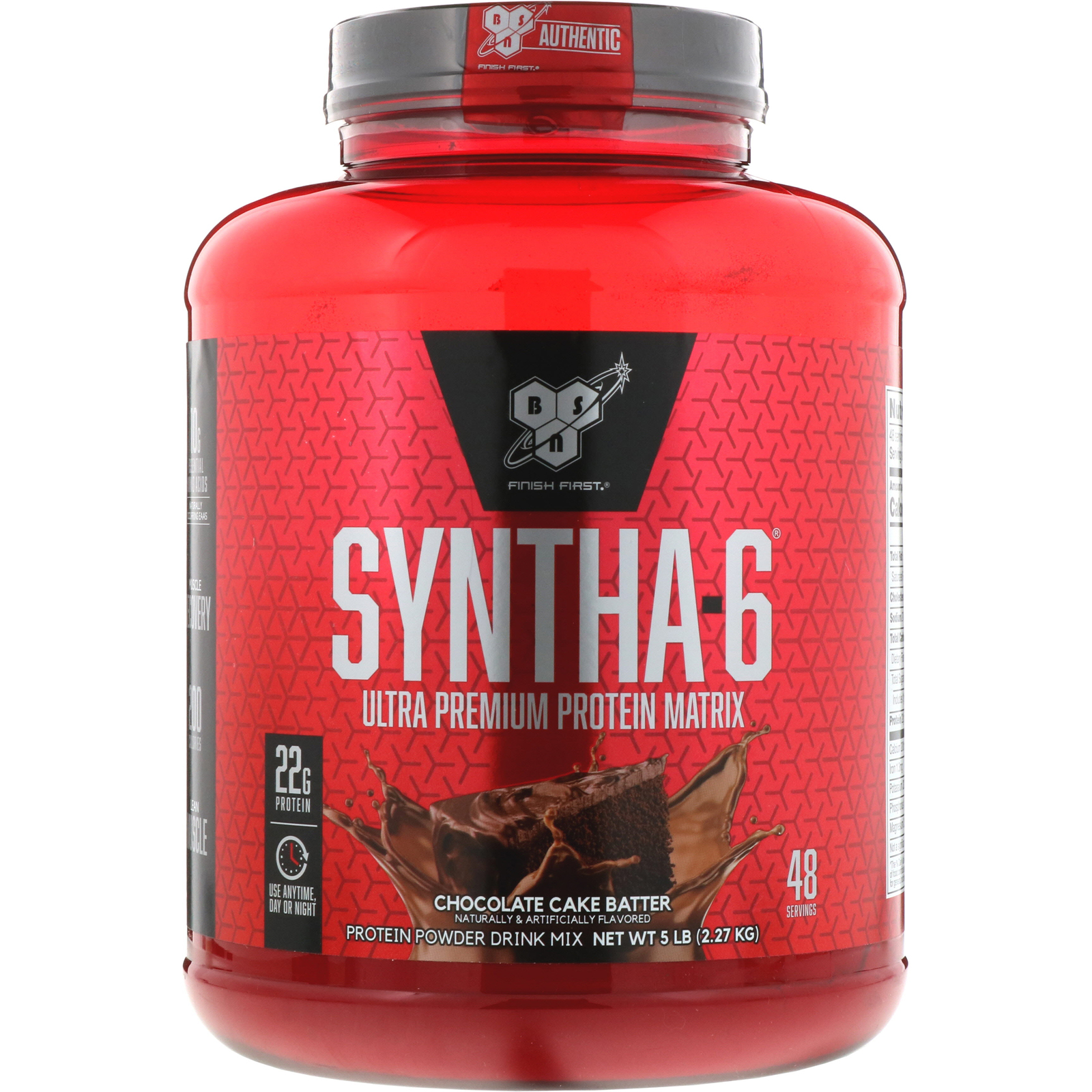 SYNTHA-6 2,27kg (5lb) chocolate - BSN