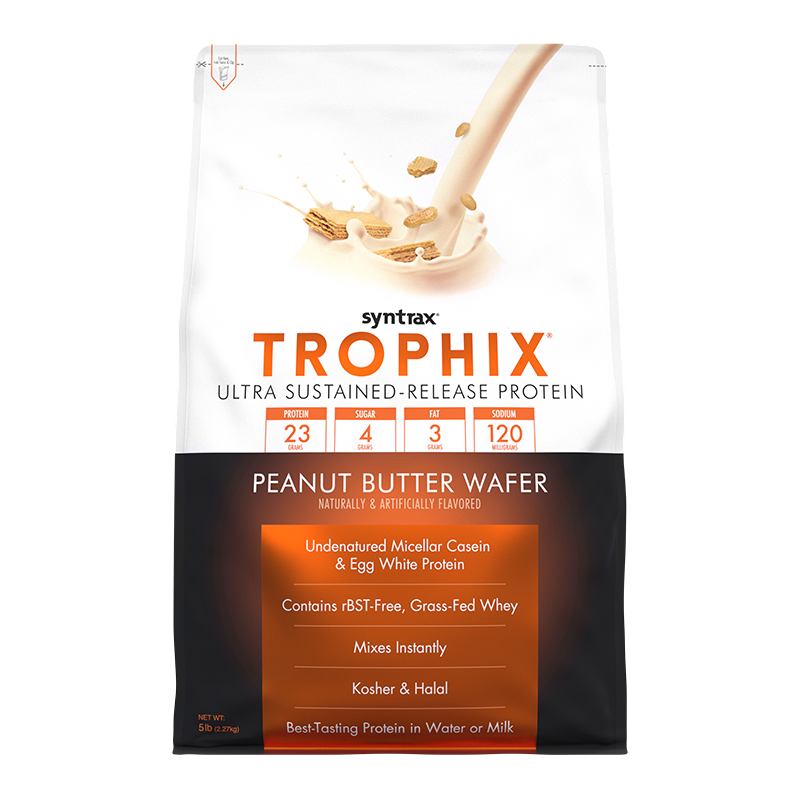Trophix 5lb Peanut Butter Wafer - Syntrax