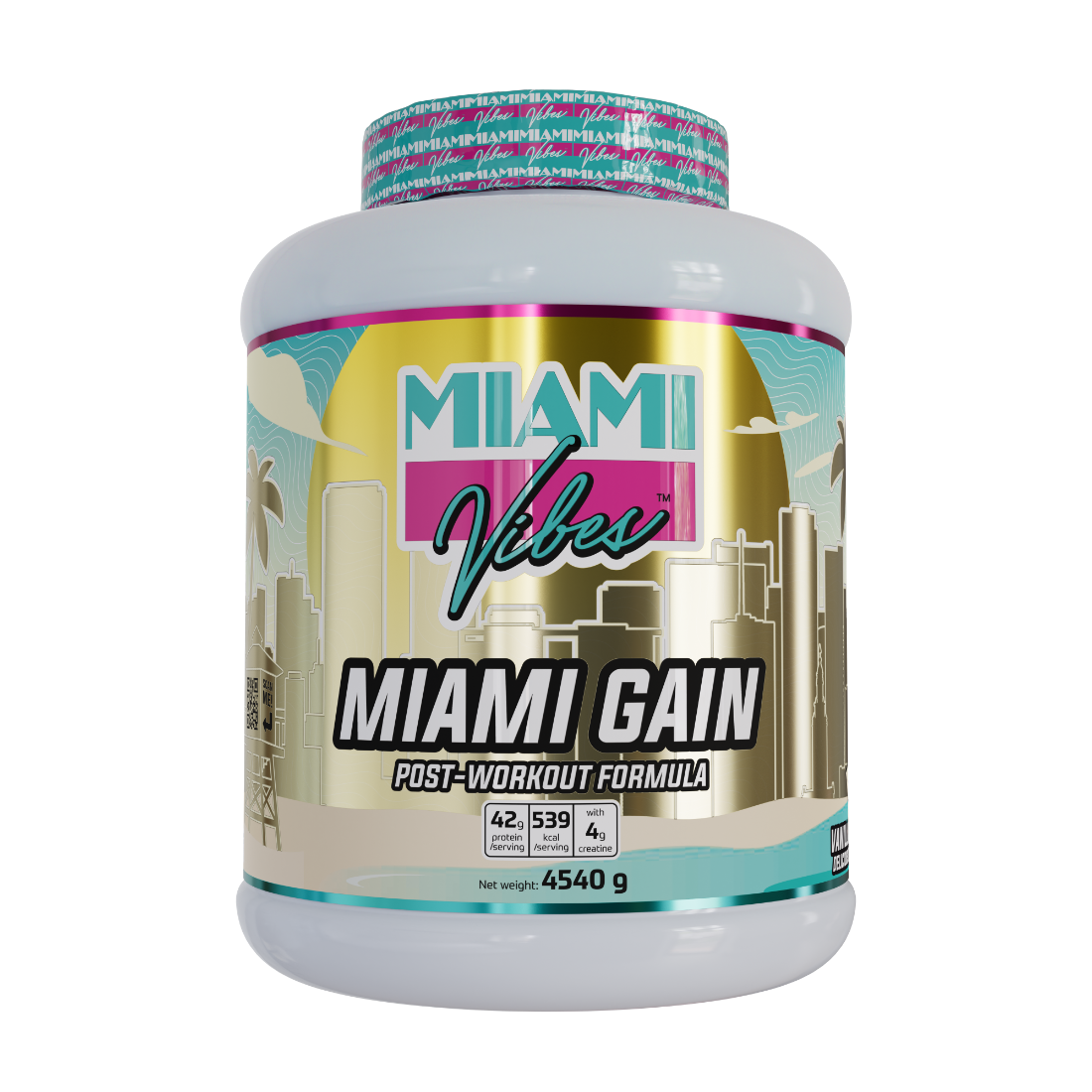 MIAMI GAIN 4540g (vanilla) - Miami Vibes
