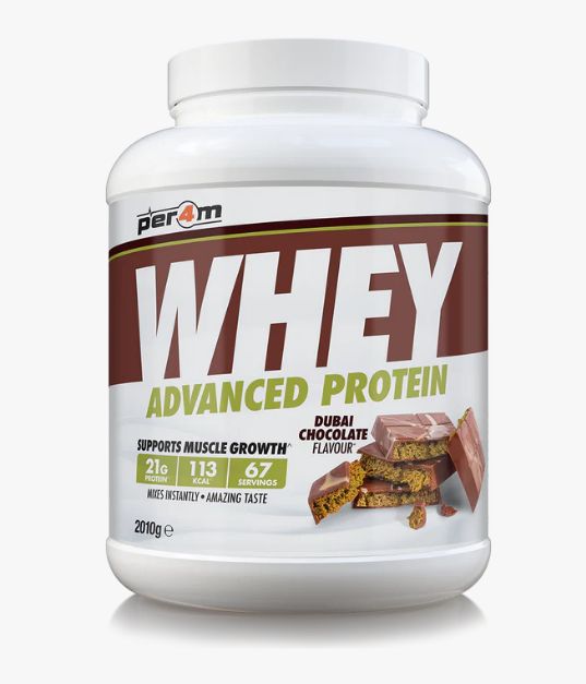 WHEY PROTEIN 2.01kg (dubai chocolate) - PER4M