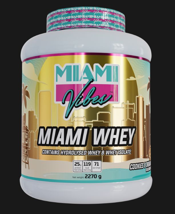 MIAMI WHEY 2270g (cookies) - Miami Vibes