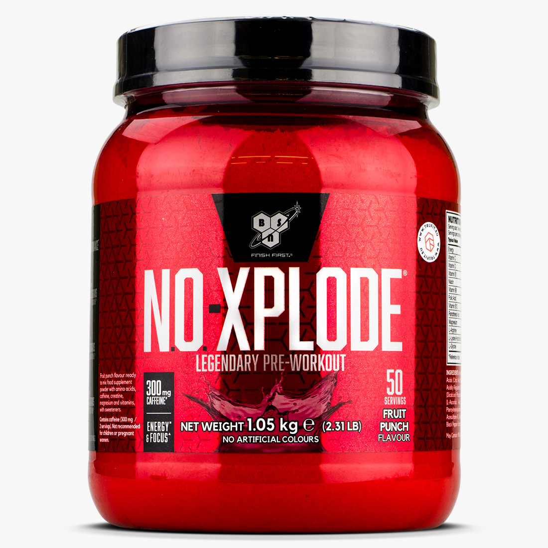 N.O.-XPLODE 3.0 (50serv.) Fruit Punch - BSN